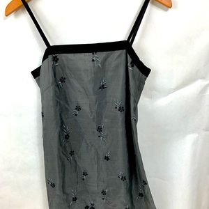 Strappy cocktail dress with velvet detail
